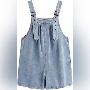Light Blue Denim Overalls